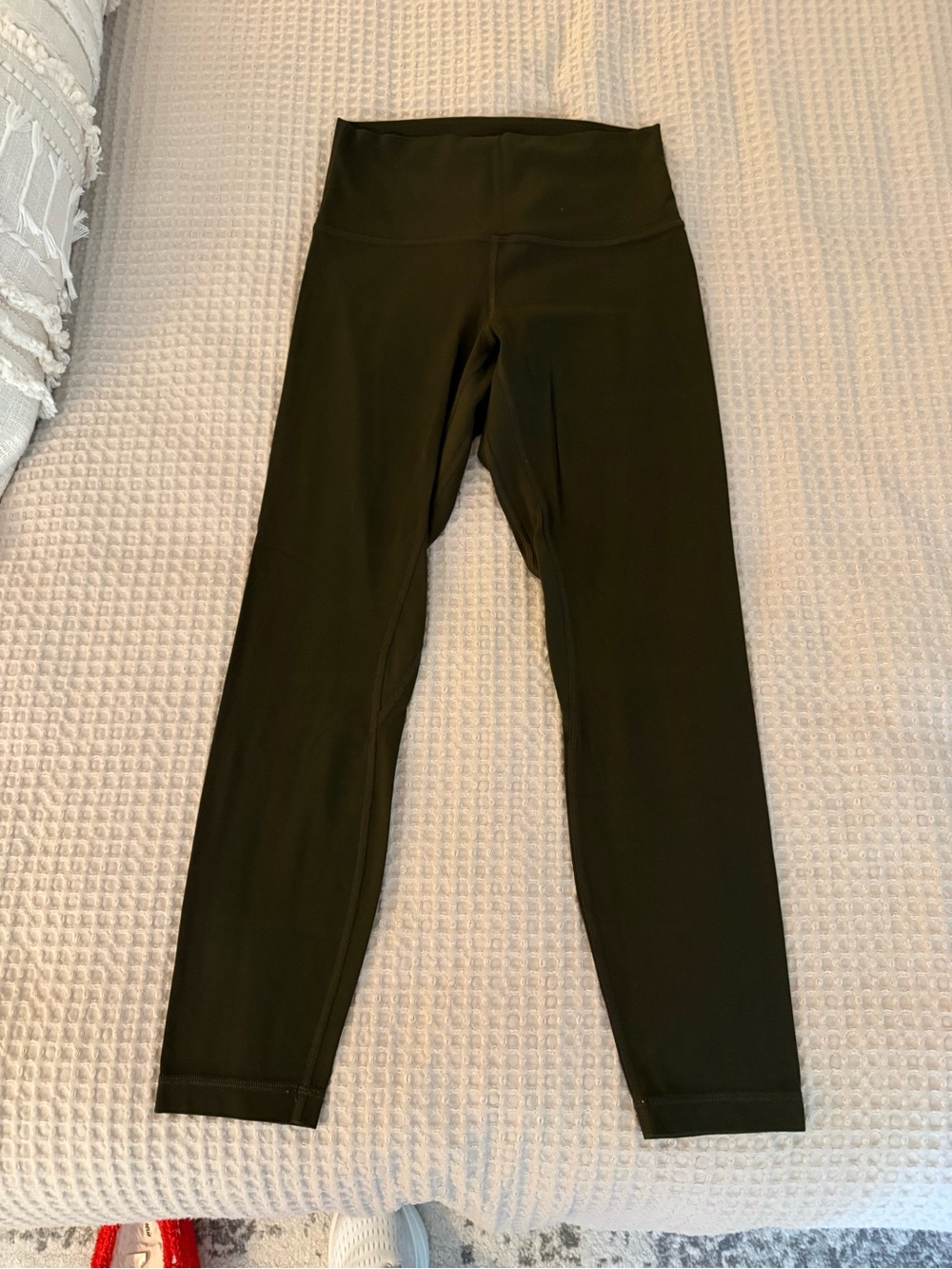 lululemon athletica Olive green align high rise pant 25”